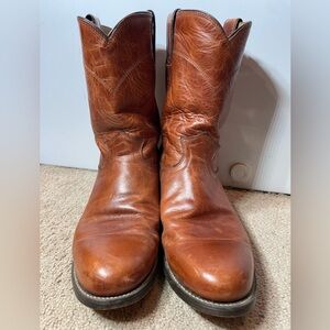 Justin Boots Men's Rich Brown Western Boots